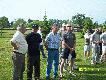 Pierwszy etap zawod�w -zbi�rka zawodnik�w.