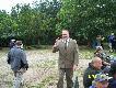 Je�eli kto� chcia�by zobaczy� cz�owieka zadowolonego , to prosz� bardzo.Mo�na ? Mo�na.Dyrektor  RDLP w Zielonej G�rze Leszek Banach.