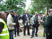 Ostatnie uwagi s�dziego na osi zaj�ca , przed rozpocz�ciem strzelania przez kolejn� grup�.