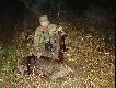 Nast�pnie dzika upolowa�em - (za tzw ucho dosta�)